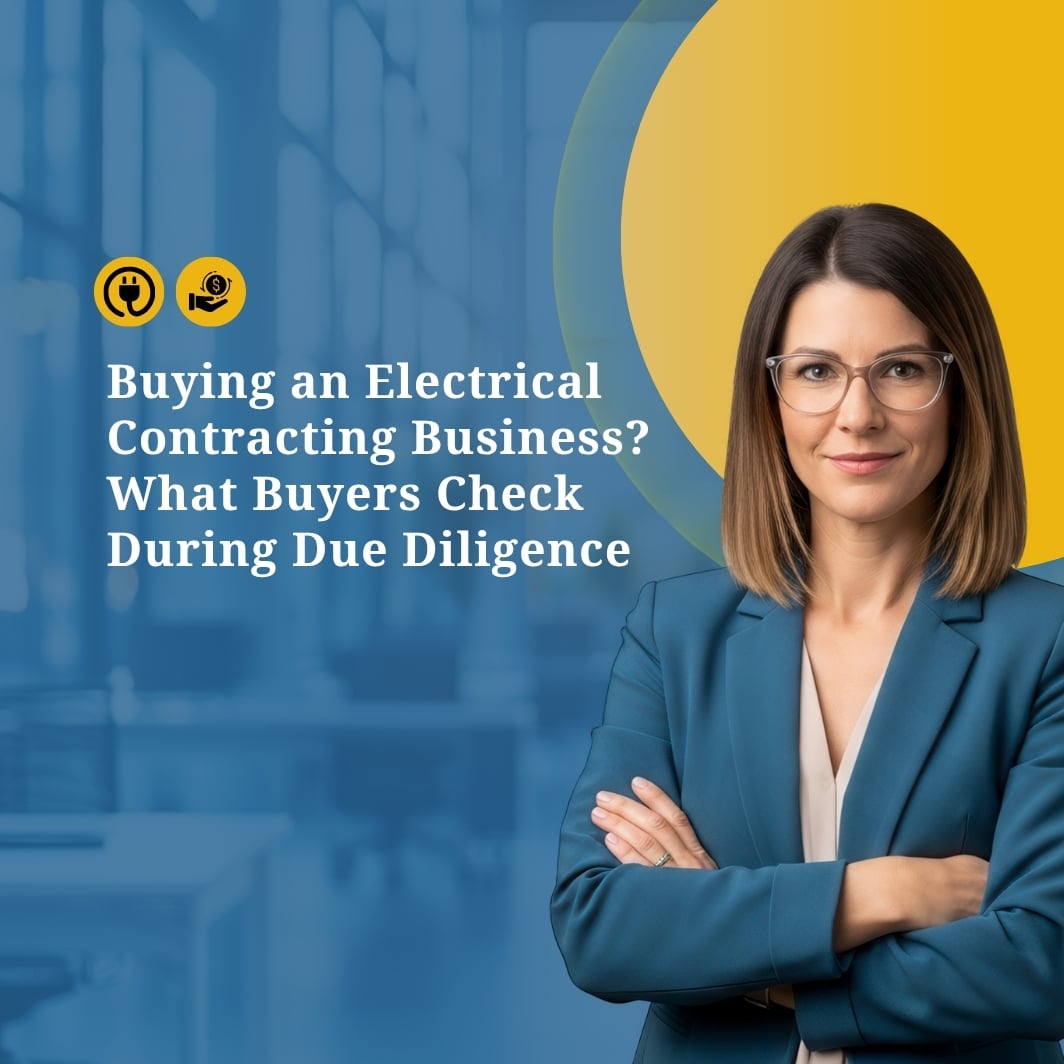 Buying an Electrical Contracting Business? What Buyers Check During Due Diligence