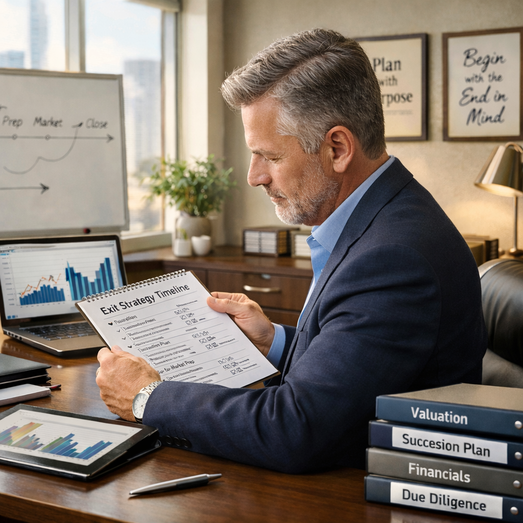 How to Build an Exit Timeline That Maximizes Your Business Sale