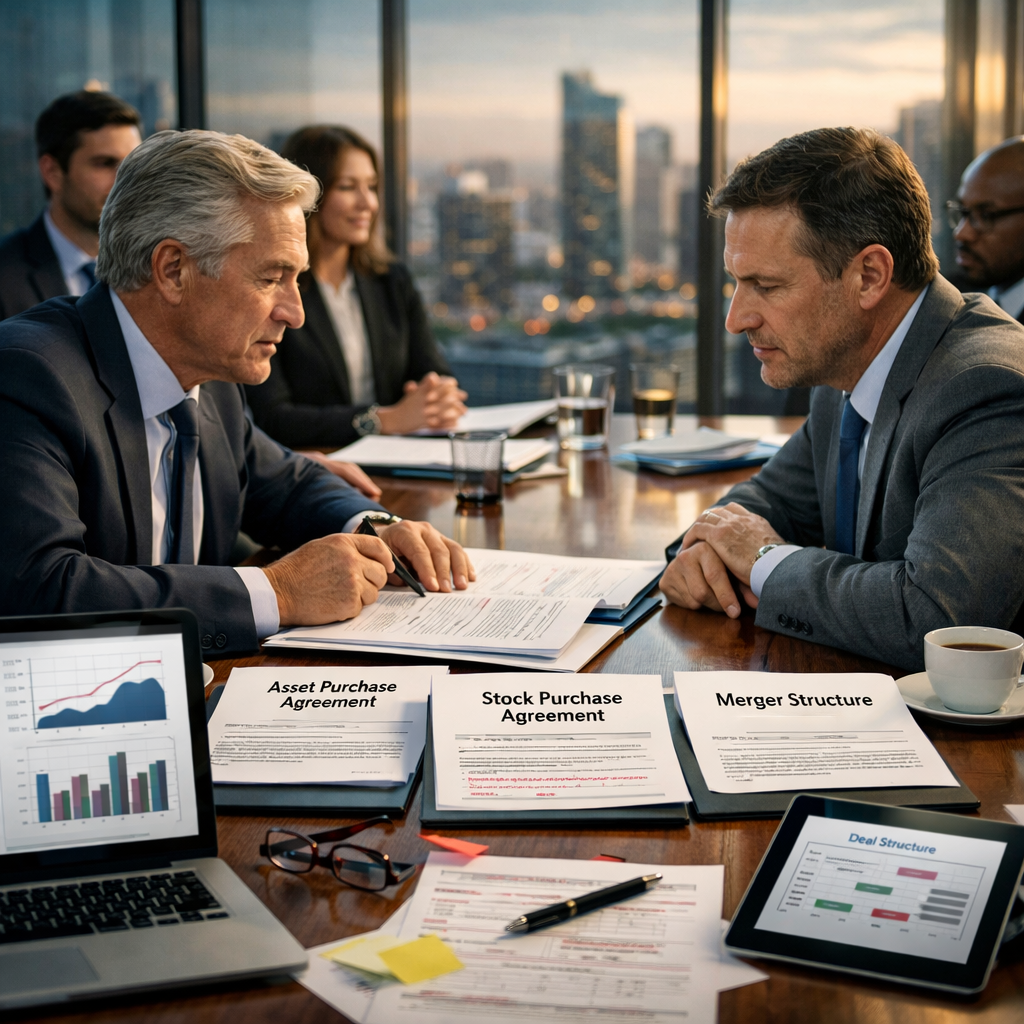 M&A Deal Structures Explained