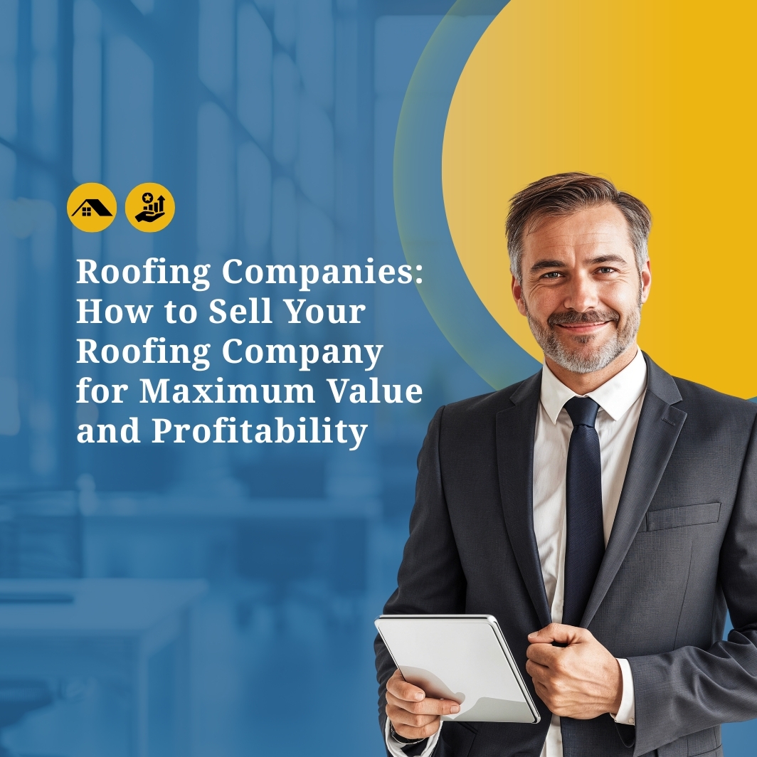 Roofing Companies: How to Sell Your Roofing Company for Maximum Value and Profitability