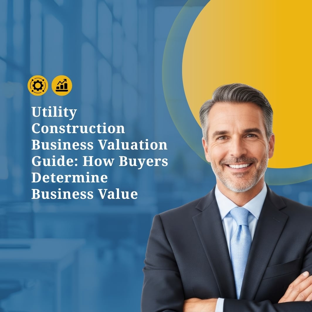 Utility Construction Business Valuation Guide: How Buyers Determine Business Value