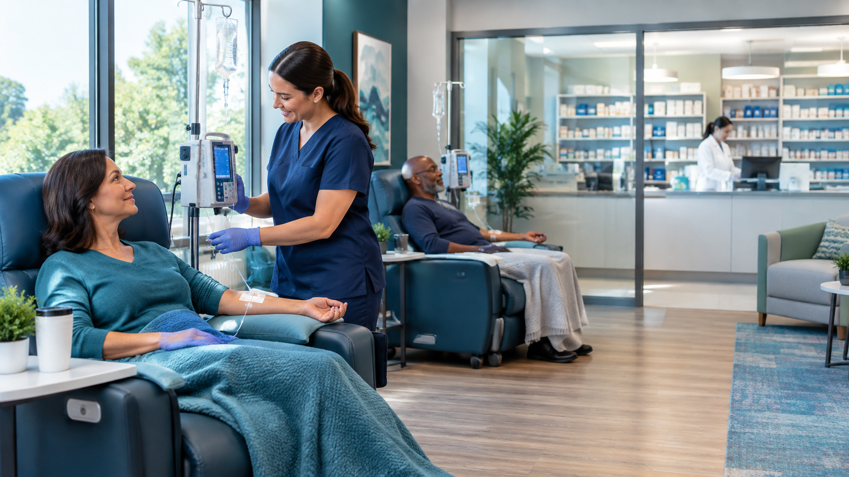 Multi-Site Ambulatory Infusion Platform with Integrated Pharmacy and 95% Recurring Revenue